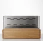 VAV5 cooling stand and wooden box