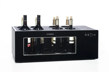 Premium open wine cooler - 8 bottles