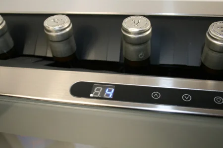 Stainless steel 6 bottles wine cooler
