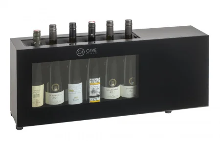 electric white wine cooler 6 bottles empty