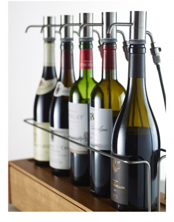 wine by the glass 5 bottles