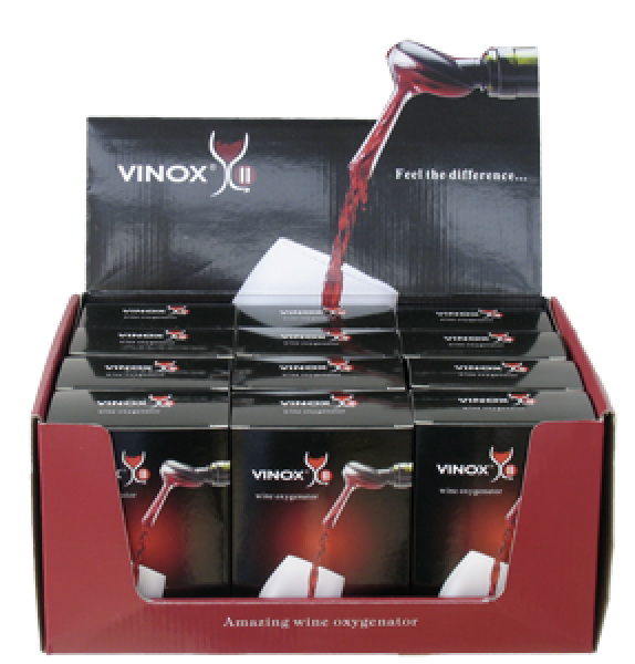packaging of 12 for display
