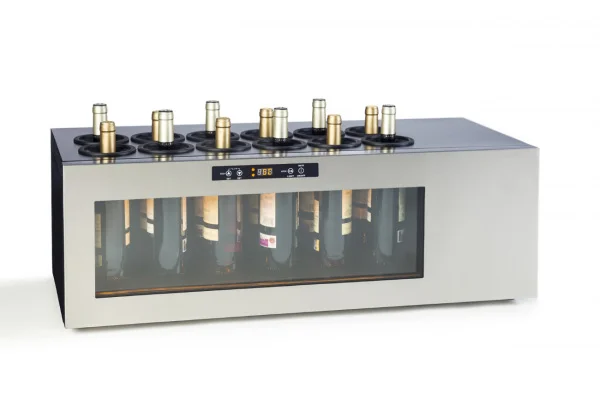 Großer elektrischer Weinkühler für 12 Flaschen