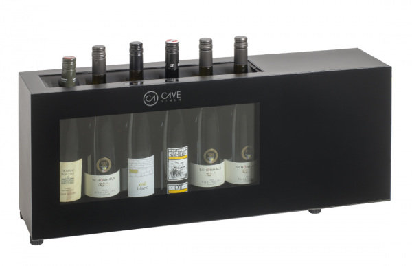electric white wine cooler 6 bottles empty
