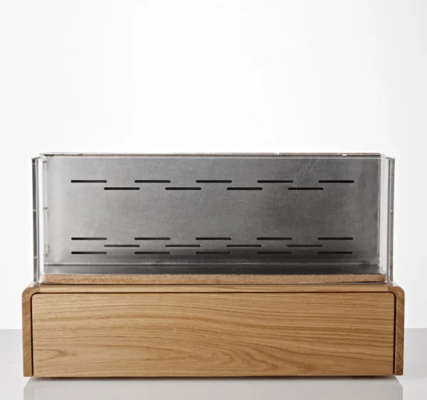 VAV5 cooling stand and wooden box