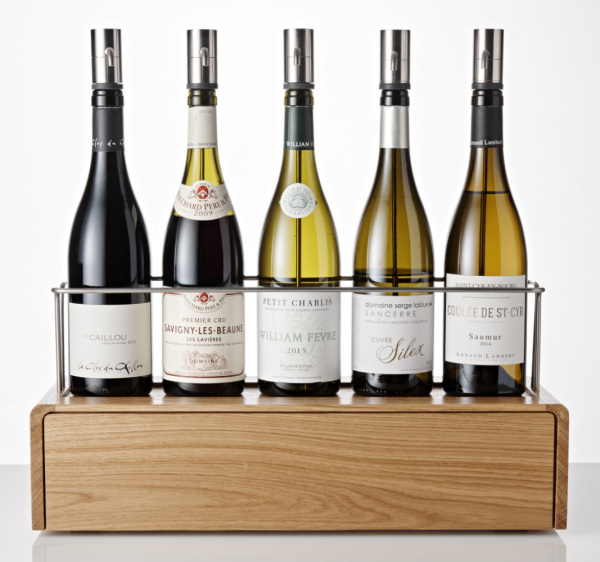 BTG wine system 5 bottles